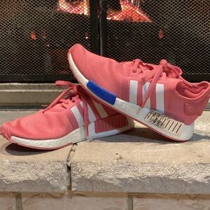 Adidas Boost Women's Pink and White Sneakers shoes